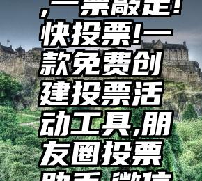 幼儿园微信投票   大事小事,一票敲定!快投票!一款免费创建投票活动工具,朋友圈投票助手,微信投票小程序的微信软件来啦!