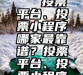 免费刷微信投票器   投票平台、投票小程序哪家最靠谱？投票平台、投票小程序哪家最靠谱？