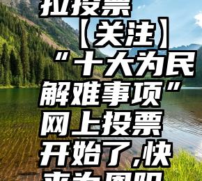 怎么在微信朋友圈拉投票   【关注】“十大为民解难事项”网上投票开始了,快来为恩阳投上宝贵...