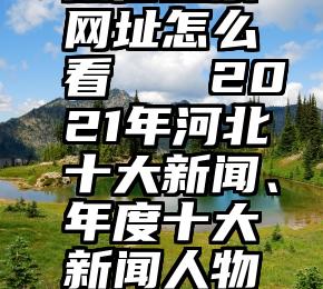 微信投票网址怎么看   2021年河北十大新闻、年度十大新闻人物评选启帷