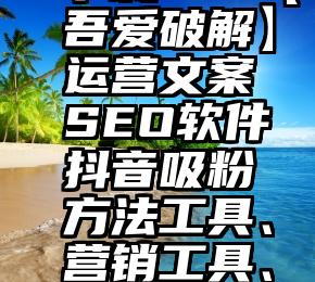 手机微信投票软件下载   【吾爱破解】运营文案SEO软件抖音吸粉方法工具、营销工具、破解软件、破解工具、SEO优化