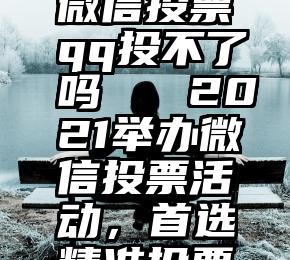 微信投票qq投不了吗   2021举办微信投票活动，首选精准投票